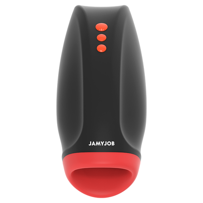 JAMYJOB - NOVAX MASTURBATOR WITH VIBRATION AND COMPRESSION - ToysByMonk