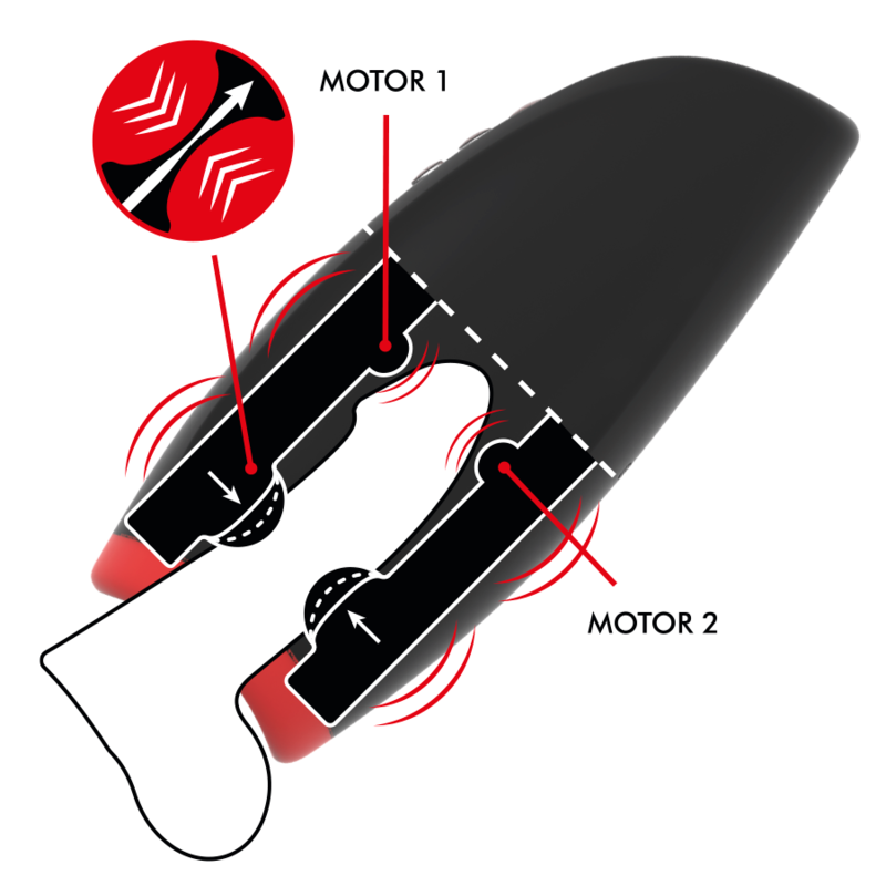 JAMYJOB - NOVAX MASTURBATOR WITH VIBRATION AND COMPRESSION JAMYJOB