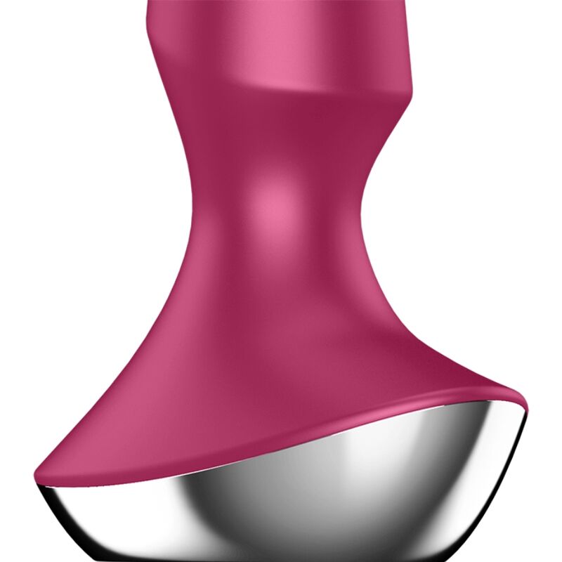 SATISFYER - PLUG ILICIOUS 2 PLUG VIBRATOR BERRY SATISFYER CONNECT
