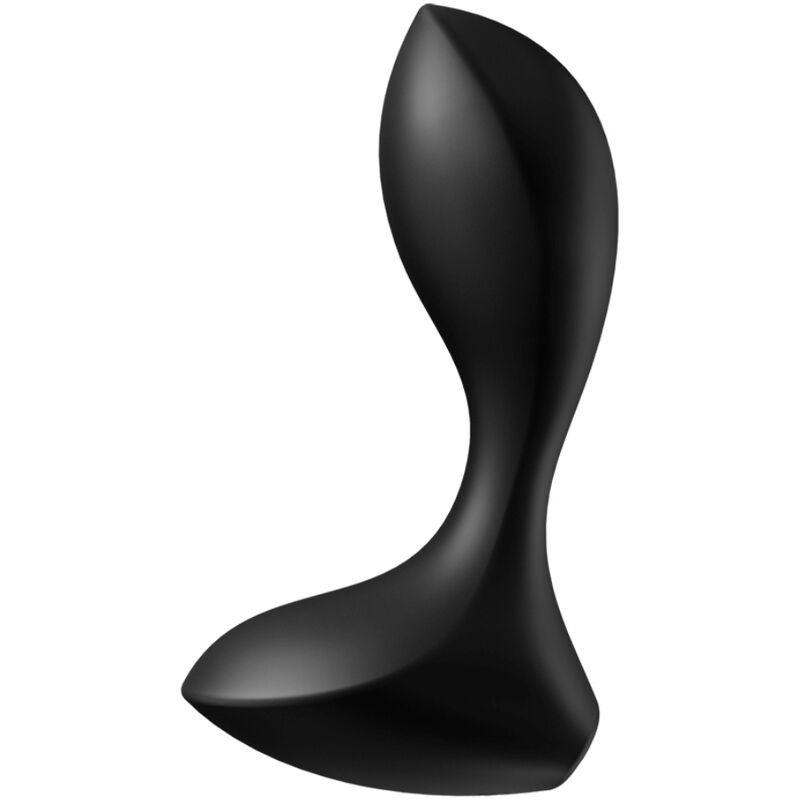 SATISFYER - BACKDOOR LOVER VIBRATING PLUG BLACK SATISFYER PLUGS