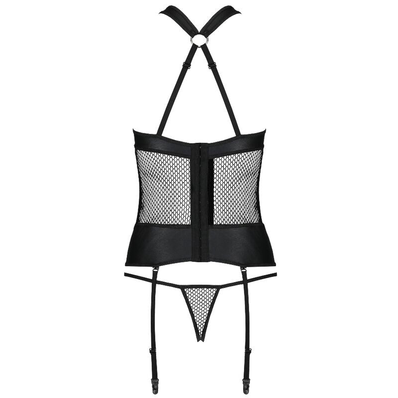 PASSION - AMANDA ECOLOGICAL LEATHER CORSET S/M PASSION WOMAN