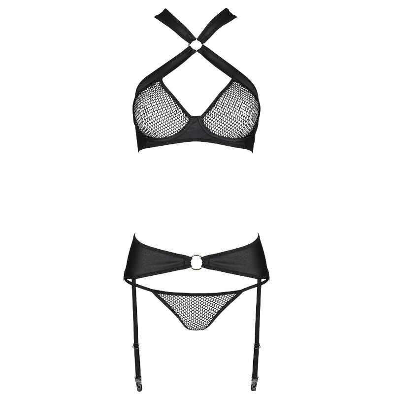 PASSION - AMANDA ECOLOGICAL LEATHER SET S/M PASSION WOMAN SETS