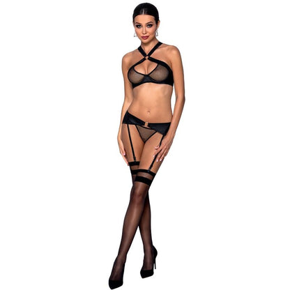 PASSION - AMANDA ECOLOGICAL LEATHER SET S/M PASSION WOMAN SETS