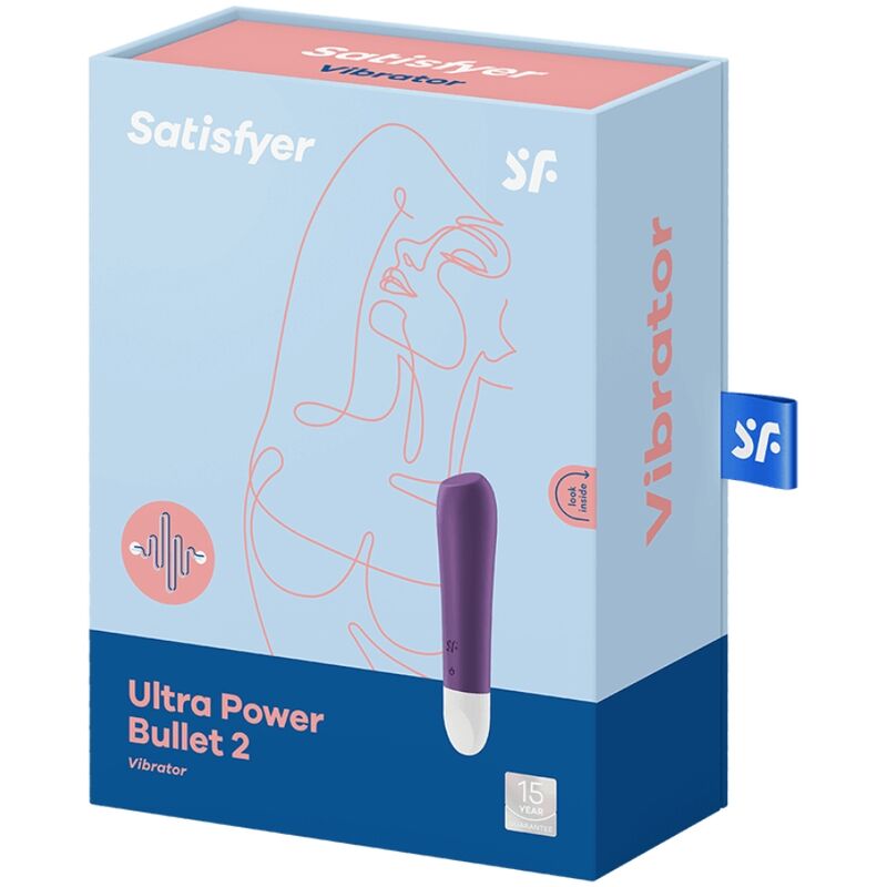SATISFYER - ULTRA POWER BULLET 2 PURPLE - ToysByMonk