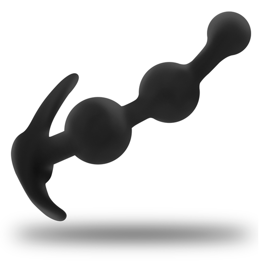 OHMAMA - CURVED SILICONE ANAL PLUG 13 CM - ToysByMonk