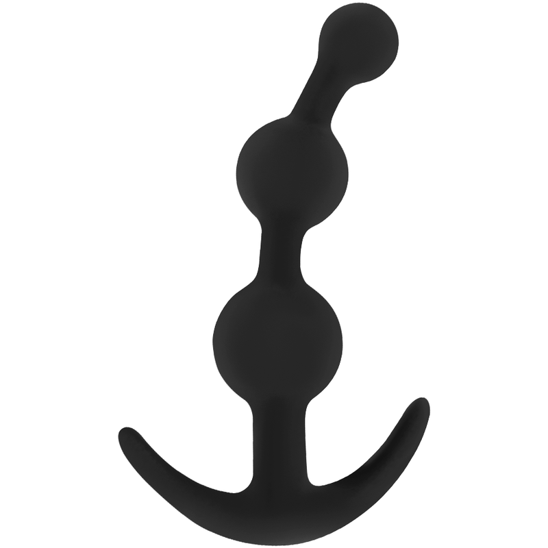 OHMAMA - CURVED SILICONE ANAL PLUG 13 CM - ToysByMonk