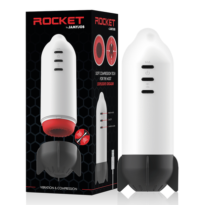 JAMYJOB - ROCKET MASTURBATOR SOFT COMPRESSION TECH AND VIBRATION JAMYJOB