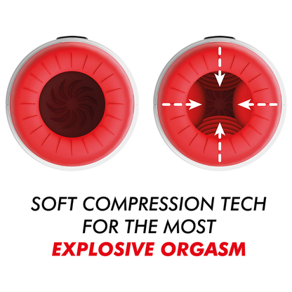 JAMYJOB - ROCKET MASTURBATOR SOFT COMPRESSION TECH AND VIBRATION JAMYJOB