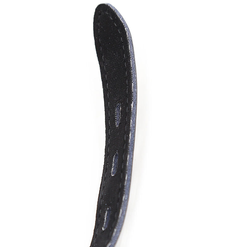 OHMAMA FETISH - SILICONE BALL GAG WITH LEATHER BELT (PADLOCK INCLUDED) OHMAMA FETISH