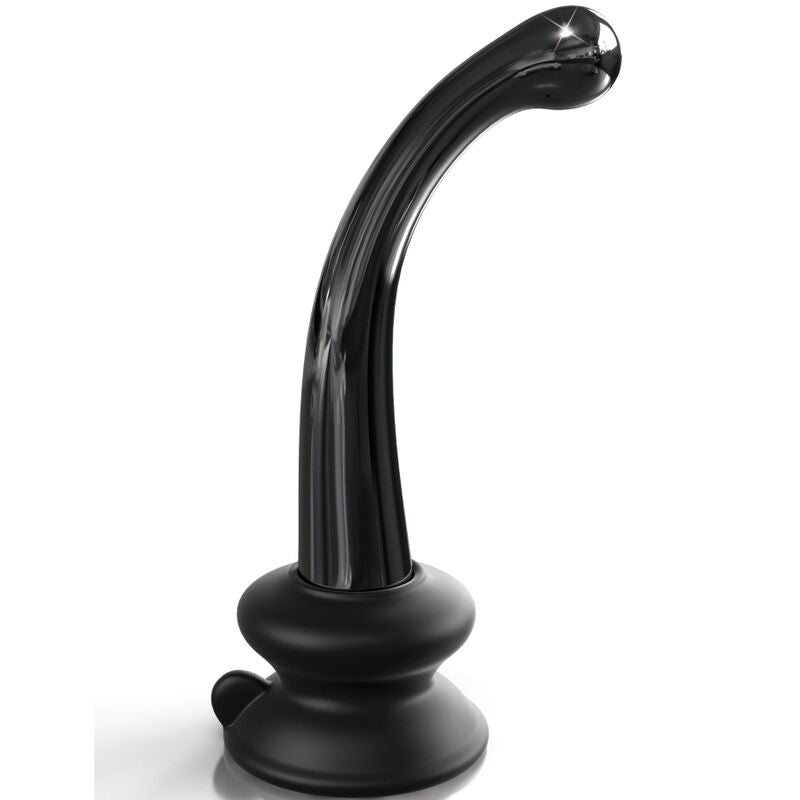 ICICLES - N. 87 GLASS DILDO WITH SUCTION CUP ICICLES