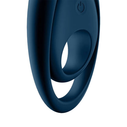 SATISFYER - GLORIOUS DUO RING VIBRATOR BLUE SATISFYER RING