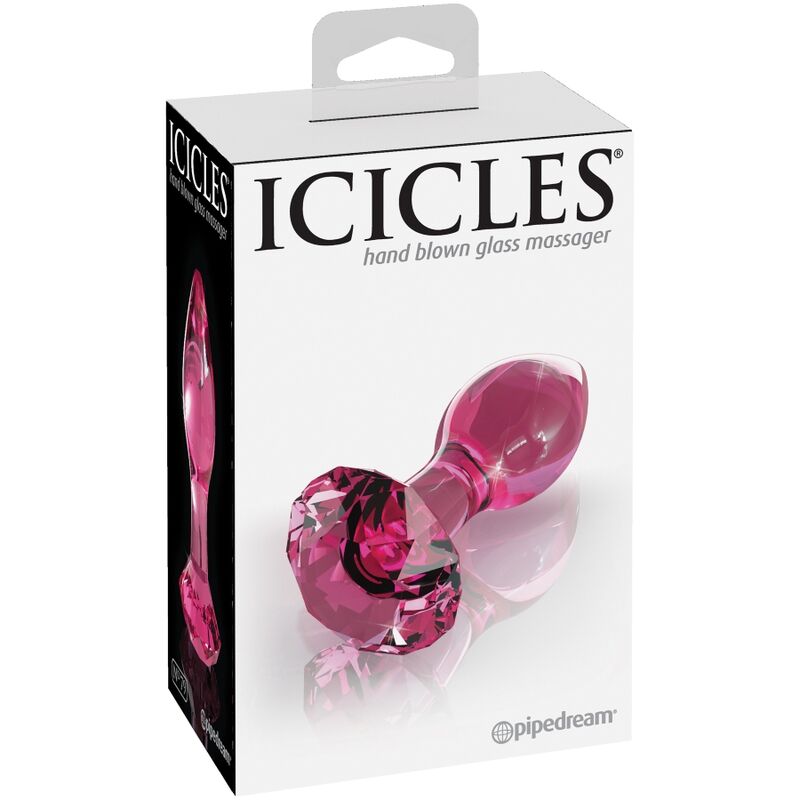 ICICLES - N. 79 GLASS ANAL PLUG ICICLES