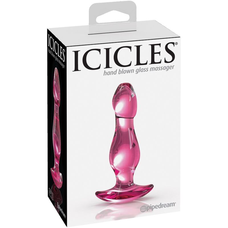 ICICLES - N. 73 GLASS ANAL PLUG ICICLES
