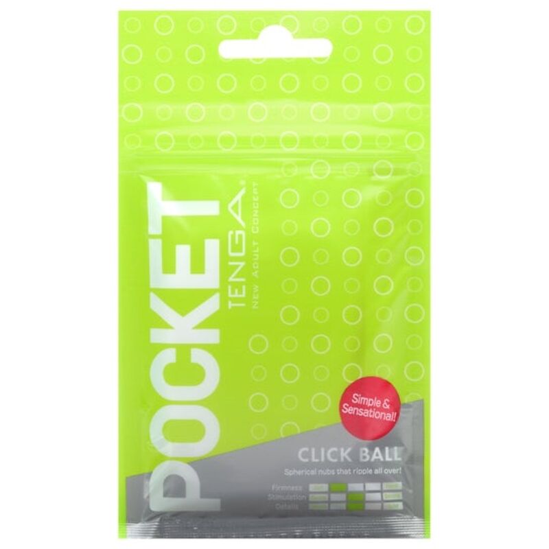 TENGA - CLICK BALL MASTURBATOR POCKET TENGA