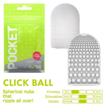 TENGA - CLICK BALL MASTURBATOR POCKET TENGA
