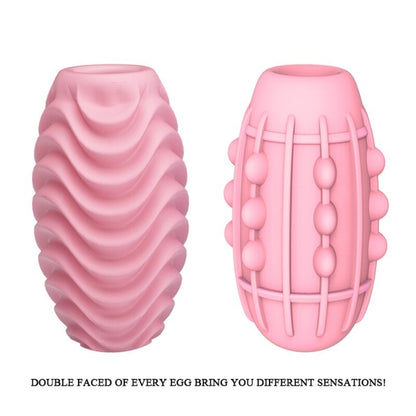 PRETTY LOVE - PINK DOUBLE SIDED MASTURBATOR EGG PRETTY LOVE MALE