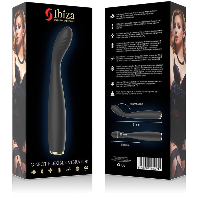 IBIZA - POWERFUL SPECIAL G SPOT FLEXIBLE VIBRATOR - ToysByMonk
