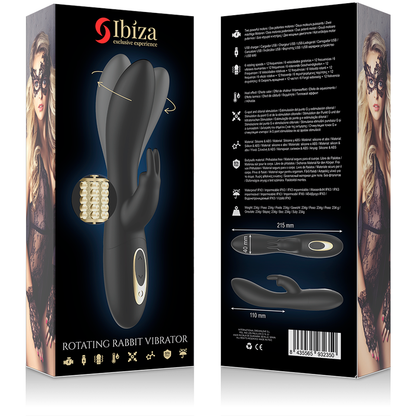 IBIZA - POWERFUL PEARLED ROTATOR WITH RABBIT IBIZA TECHNOLOGY