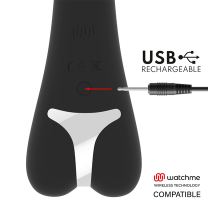 BRILLY GLAM - RYAN VIBRATOR WATCHME WIRELESS TECHNOLOGY COMPATIBLE - ToysByMonk