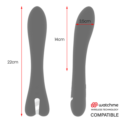 BRILLY GLAM - RYAN VIBRATOR WATCHME WIRELESS TECHNOLOGY COMPATIBLE - ToysByMonk
