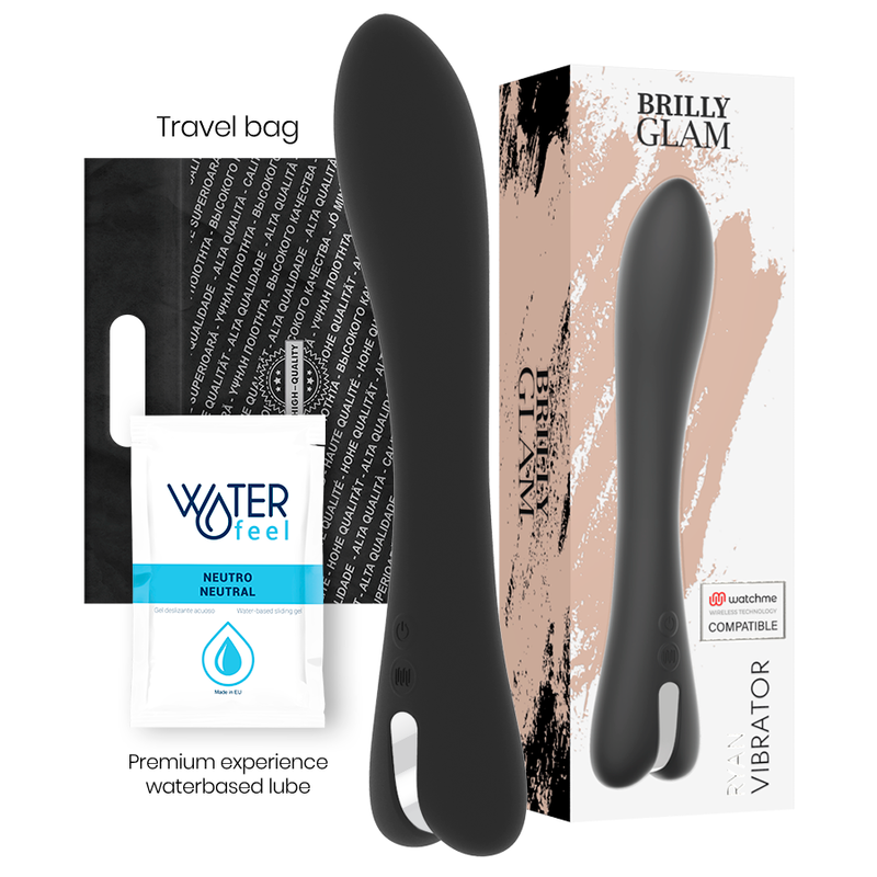 BRILLY GLAM - RYAN VIBRATOR WATCHME WIRELESS TECHNOLOGY COMPATIBLE - ToysByMonk