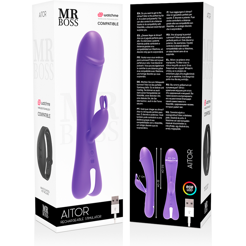 MR BOSS - AITOR RABBIT COMPATIBLE WITH WATCHME WIRELESS TECHNOLOGY - ToysByMonk