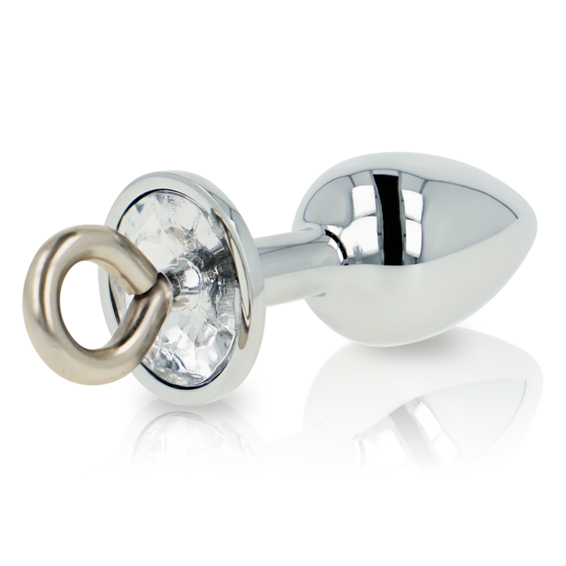 OHMAMA FETISH METAL BUTT PLUG WITH RING - ToysByMonk