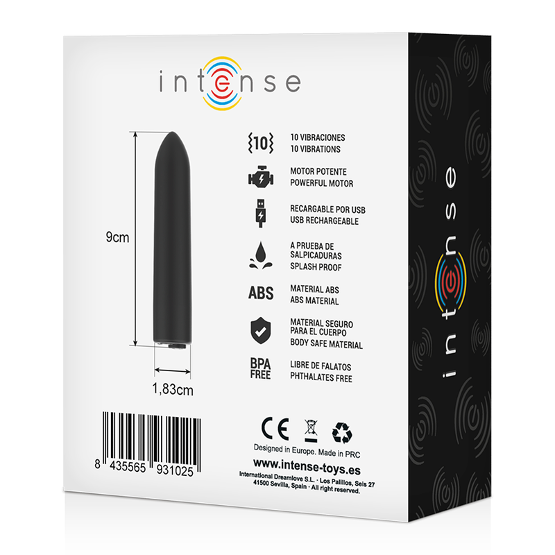 INTENSE - VIBRATING BULLET - 10 PATTERNS INTENSE FUN