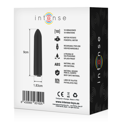 INTENSE - VIBRATING BULLET - 10 PATTERNS INTENSE FUN