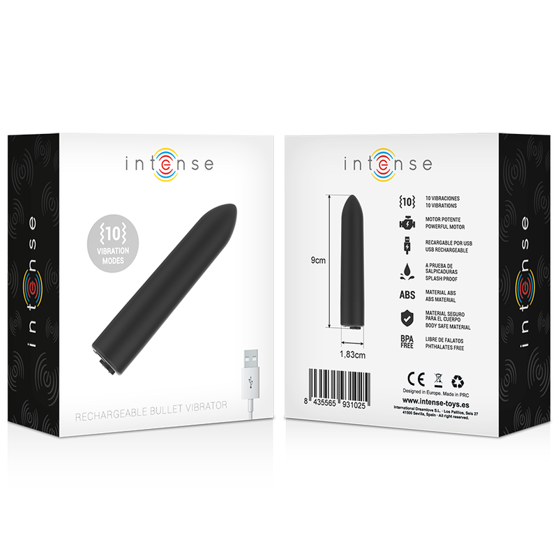 INTENSE - VIBRATING BULLET - 10 PATTERNS INTENSE FUN