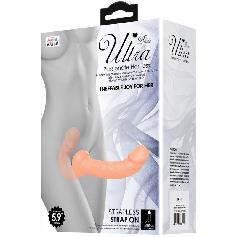 BAILE - ULTRA PASSIONATE DILDO WITH HARNESS WITHOUT SUPPORT BAILE HARNESS COLLECTION