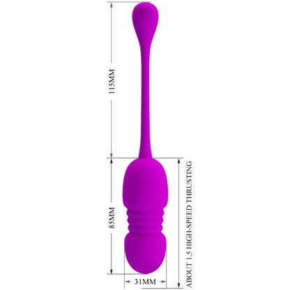 PRETTY LOVE - CALLIERI VIBRATING EGG - ToysByMonk
