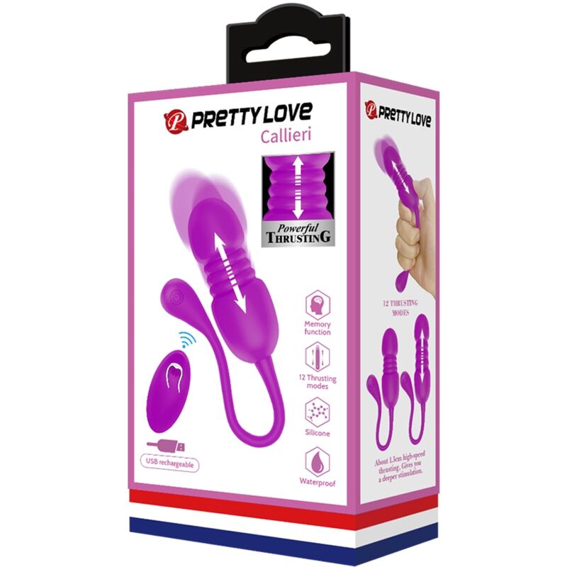 PRETTY LOVE - CALLIERI VIBRATING EGG - ToysByMonk