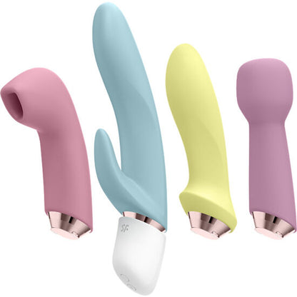 SATISFYER - MARVELOUS FOUR VIBRATOR & AIR PULSE SET SATISFYER VIBRATOR