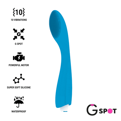 G-SPOT - GYLBERT TURQUOISE BLUE G-SPOT VIBRATOR G-SPOT
