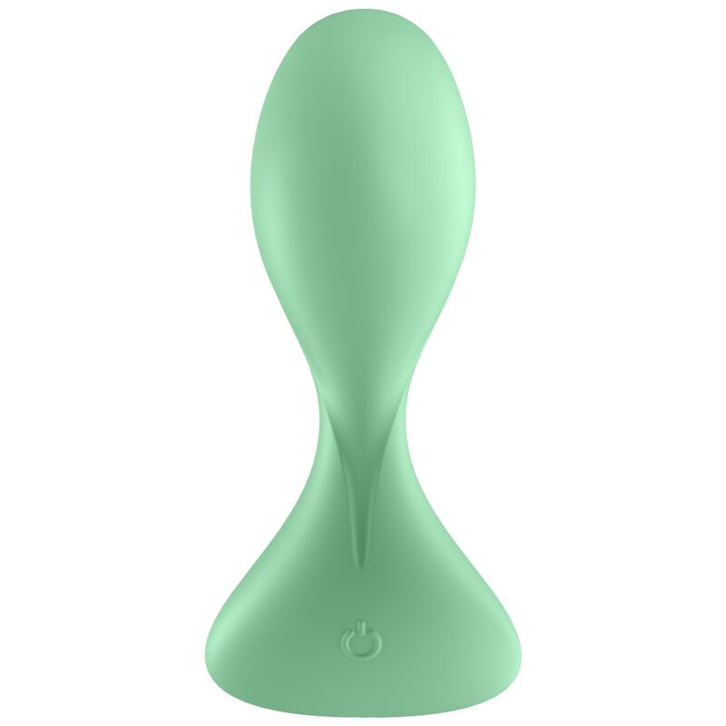 SATISFYER - TRENDSETTER VIBRATING PLUG APP BLACK - ToysByMonk