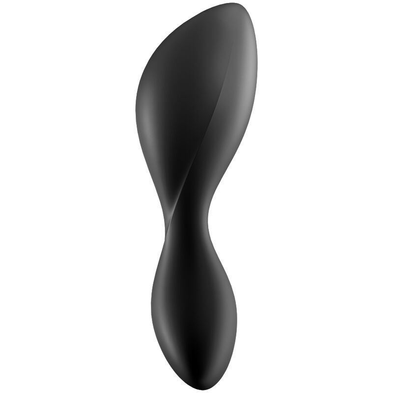 SATISFYER - TRENDSETTER VIBRATING PLUG APP BLACK - ToysByMonk