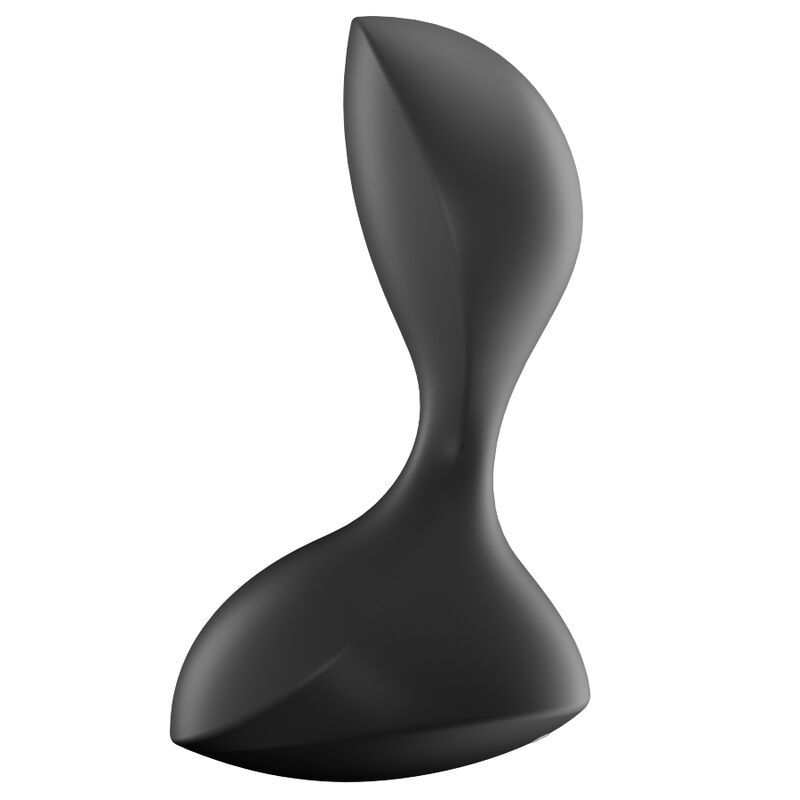 SATISFYER - SWEET SEAL VIBRATING PLUG APP BLACK - ToysByMonk