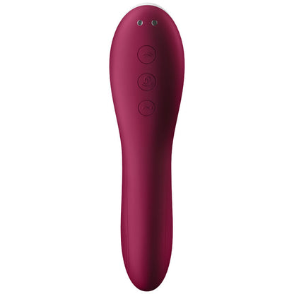 SATISFYER - DUAL CRUSH AIR PULSE VIBRATOR - ToysByMonk