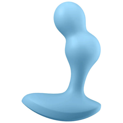 SATISFYER - DEEP DIVER VIBRATING PLUG APP GREY - ToysByMonk