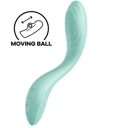 SATISFYER - RRROLLING PLEASURE GSPOT VIBRATOR GREEN - ToysByMonk