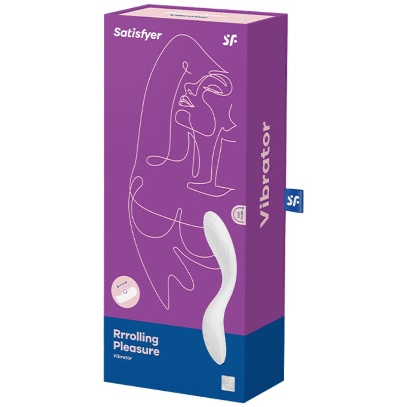 SATISFYER - RRROLLING PLEASURE GSPOT VIBRATOR GREEN - ToysByMonk