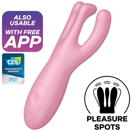 SATISFYER - LOVE RIOT FINGER VIBRATOR - ToysByMonk