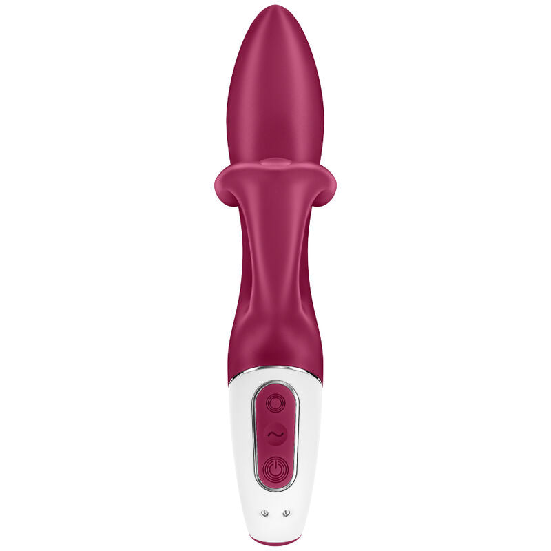 SATISFYER - EMBRACE ME GSPOT VIBRATOR BERRY - ToysByMonk