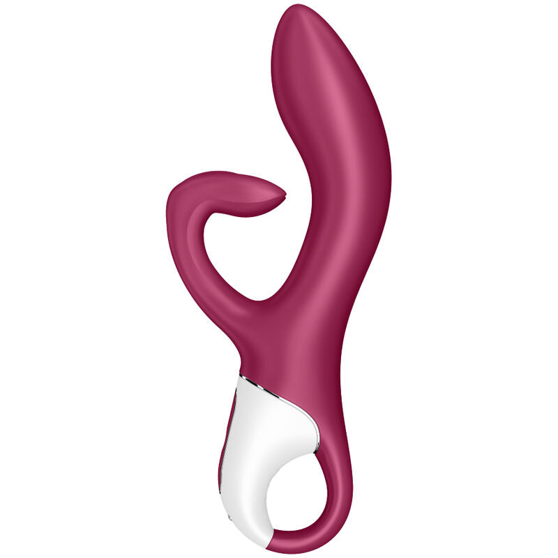 SATISFYER - EMBRACE ME GSPOT VIBRATOR BERRY - ToysByMonk