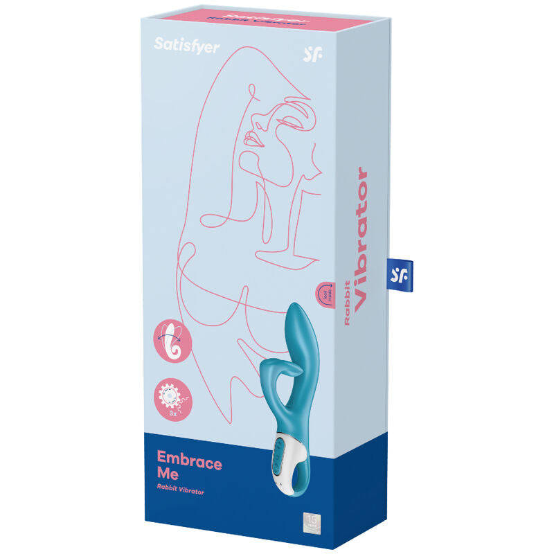 SATISFYER - EMBRACE ME GSPOT VIBRATOR BERRY - ToysByMonk