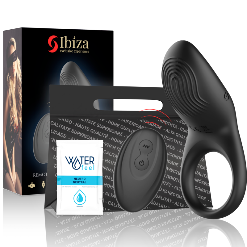 IBIZA - FULL CONTACT REMOTE CONTROL VIBRATING RING - ToysByMonk