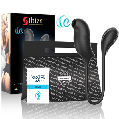 IBIZA - STIMULATOR WITH MAGIC CLITORIS SUCTIONER AND VIBRATION IBIZA TECHNOLOGY