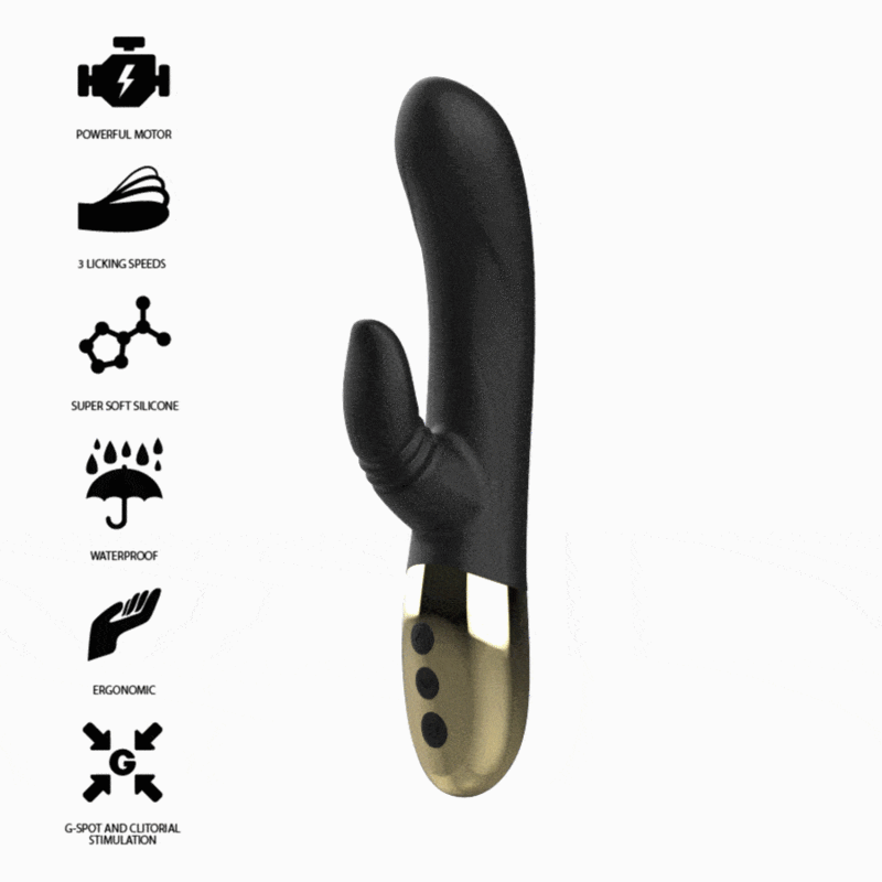 IBIZA - VIBRATOR NEW EXPERIENCE WITH LICKING RABBIT - ToysByMonk