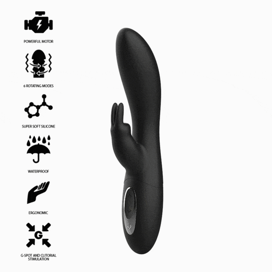IBIZA - POWERFUL PEARLED ROTATOR WITH RABBIT IBIZA TECHNOLOGY